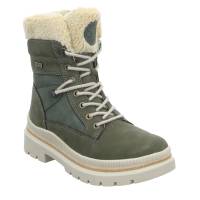 REMONTE Boot Olive Leder mit TEX Membrane
