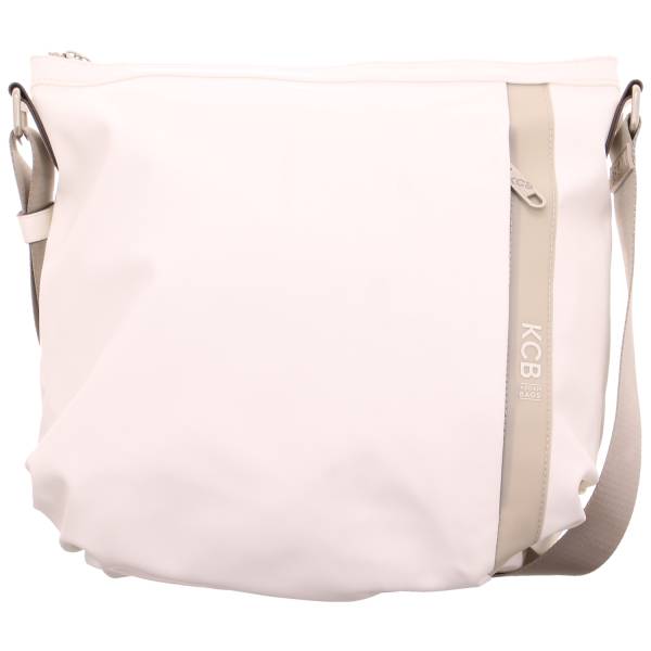 Bild 1 - KCB VEGAN BAGS Umhänge- / Schultertasche gross Offwhite Recycelte Materialien Vegan - PETA-approved Vegan