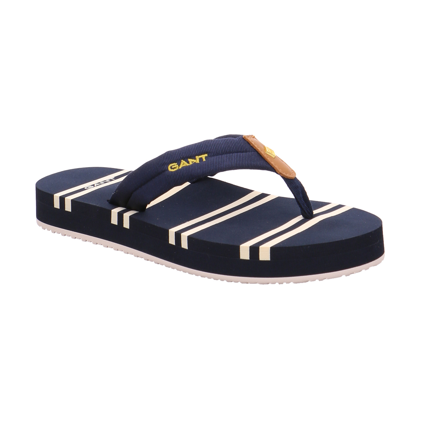 GANT Zehentrenner / FlipFlop Blau Textil
