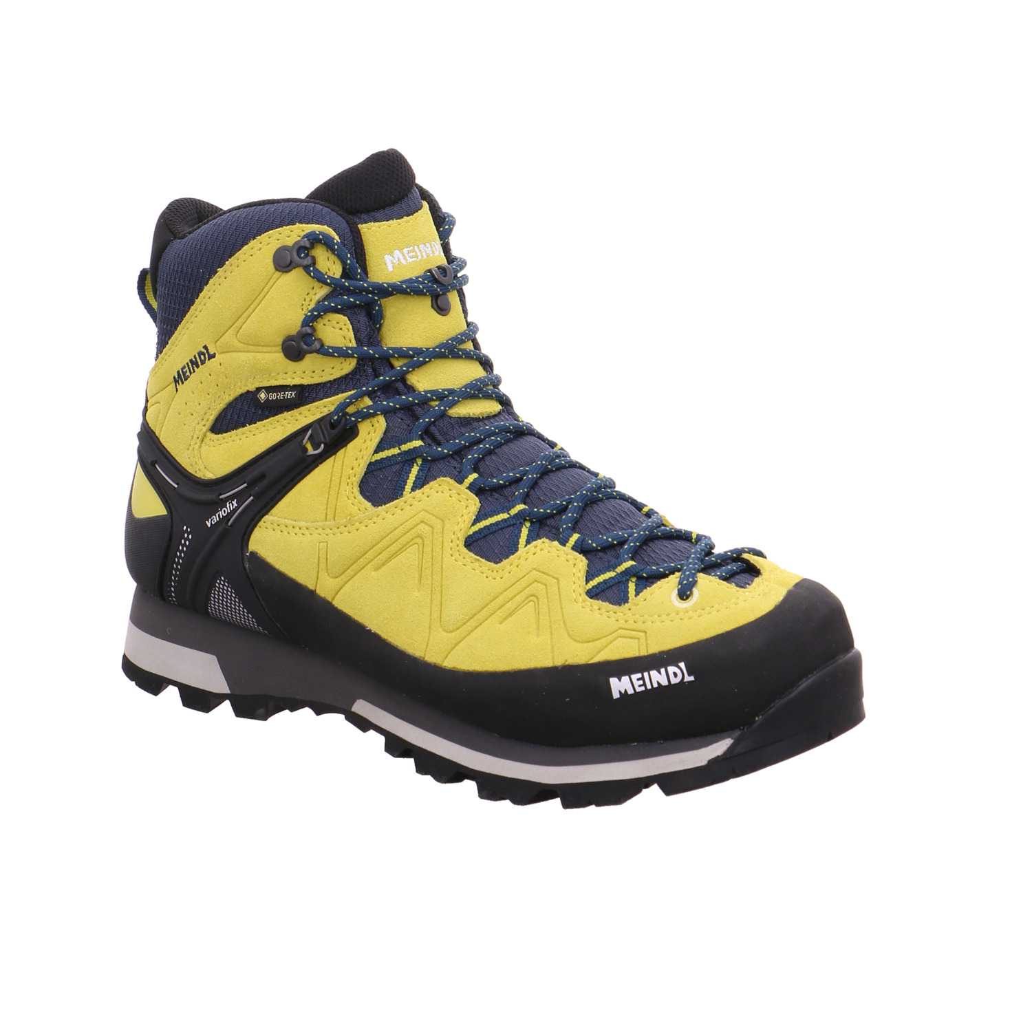 MEINDL Trekkingschuhe Gelb Leder Gore-Tex