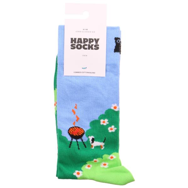 Bild 1 - HAPPY SOCKS Freizeitsocken Grün Textil