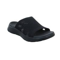 SKECHERS Pantolette Schwarz Textil Ja
