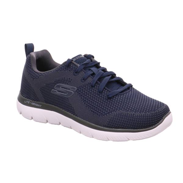 Bild 1 - SKECHERS Halbschuh Blau Textil