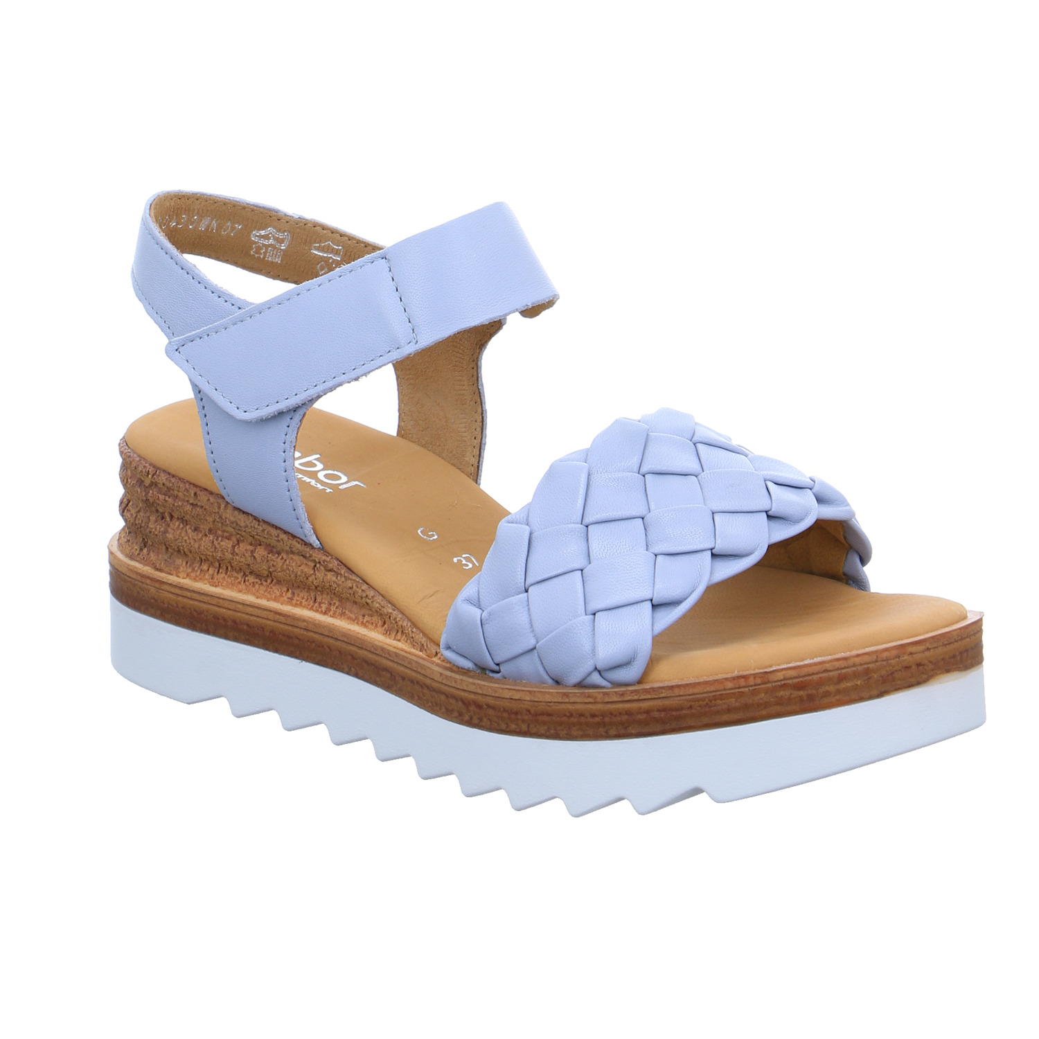 GABOR Sandalette Hellblau Leder