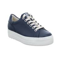 PAUL GREEN Sneaker Blau Leder