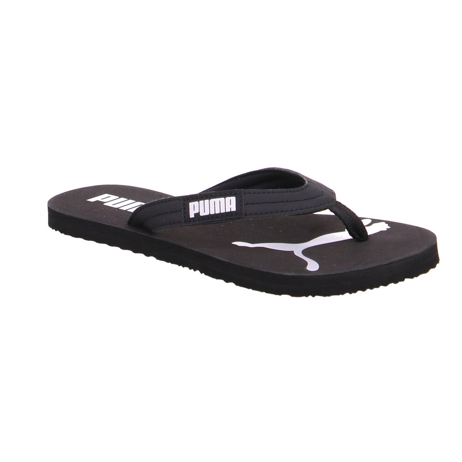 PUMA Badeschuhe unisex Schwarz Synthetik