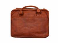 BEAR DESIGN Business- / Laptoptaschen Cognac Leder mit Laptopfach
