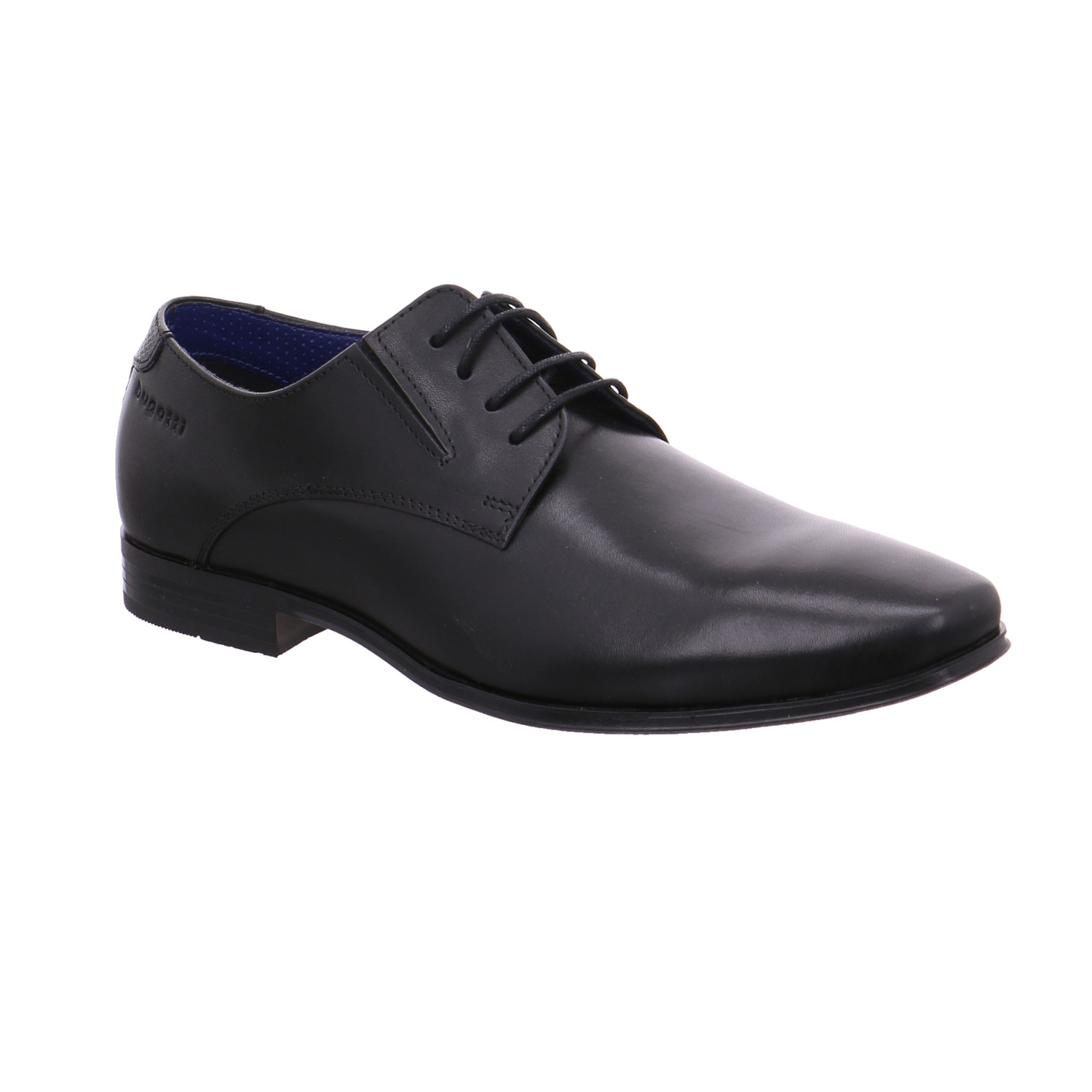BUGATTI SHOES Halbschuh-City Schwarz Leder