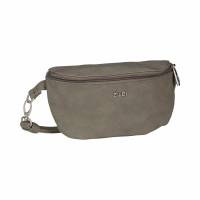 ZWEI Gürteltasche / Bodybag Khaki Lederimitat