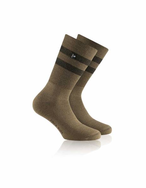 Bild 1 - ROHNER Funktions-Socken Khaki Textil