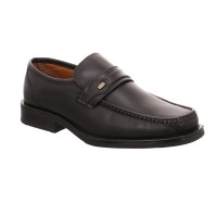 Bild 1 - Apex Footwear Limited Halbschuh-Schlüpfer Schwarz Leder Bild 1 - Apex Footwear Limited Halbschuh-Schlüpfer Schwarz Leder