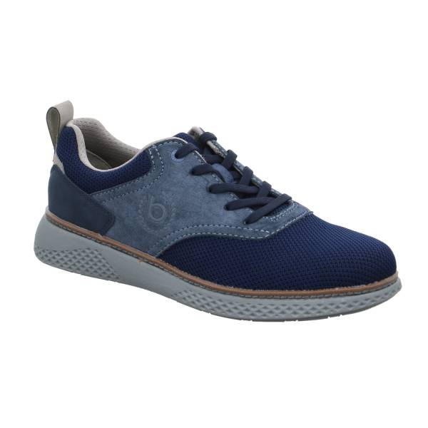 Bild 1 - BUGATTI SHOES Halbschuhe Sneaker Stoff Blau Textil