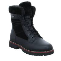 REMONTE Boot Schwarz Leder mit TEX Membrane