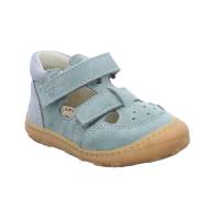 PEPINO Baby-Sommer-Bottine Pastelgrün Leder Unisex Minilette