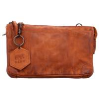 BEAR DESIGN Umhängetasche Cognac Leder