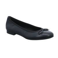 TAMARIS Ballerina Schwarz Leder