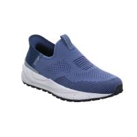 SKECHERS Halbschuh-Schlüpfer Blau Synthetik