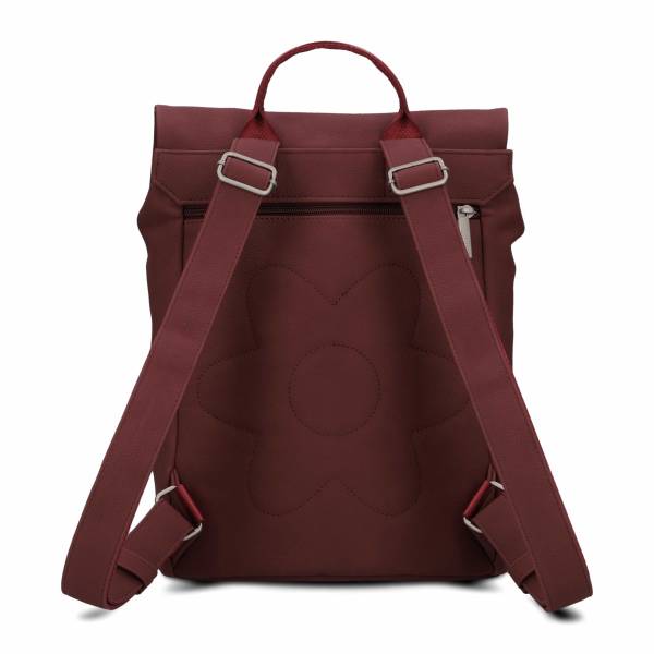 Bild 2 - ZWEI Rucksack Bordeau Lederimitat Ja