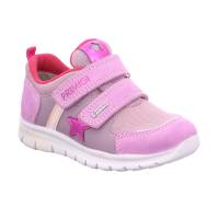 PRIMIGI Kleinkinder-Halbschuh Klett Rosa Textil Sneaker