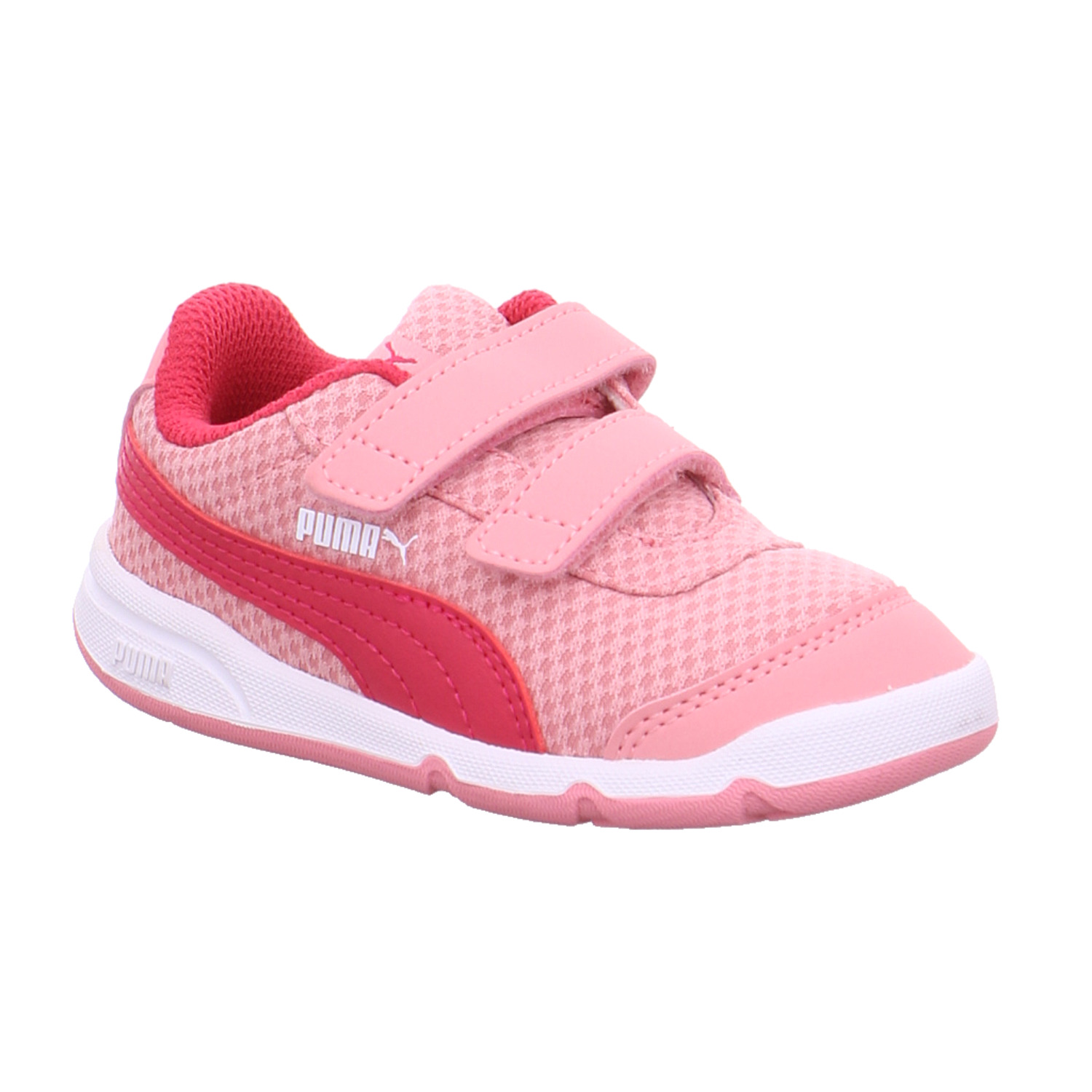 PUMA Baby-Sport-Bottine Rosa Textil Sneaker YB6785 PUMA Baby-Sport-Bottine Rosa Textil Sneaker YB6785
