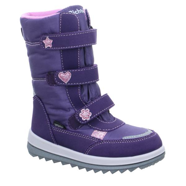 Bild 1 - RICHTER Mädchen-Snowboot Membrane Violette Textil Winterstiefel