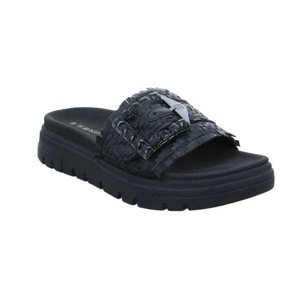 Bild 1 - BAGATT Pantolette Schwarz Leder