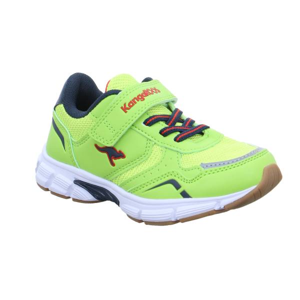 Bild 1 - KANGAROOS Kinder Sportschuh Limette Synthetik