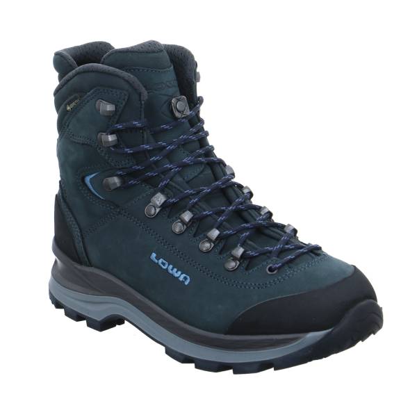 Bild 1 - LOWA Wander- Bergschuh Damen Blau Leder Gore-Tex