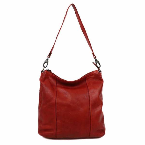 Bild 1 - BEAR DESIGN Umhängetasche Rot Leder