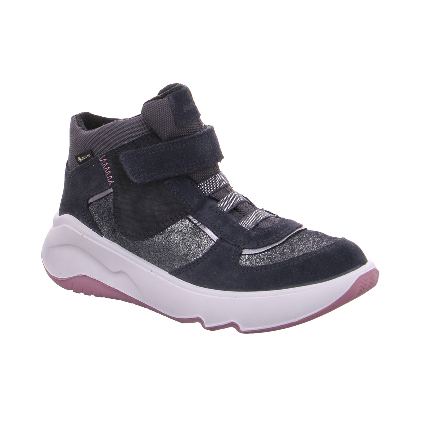 SUPERFIT Jugend-Boot Grau Textil Sneaker high
