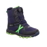Bild 1 - VADO Jungen- Snowboot Membran Blau Textil Winter-Sneaker high Bild 1 - VADO Jungen- Snowboot Membran Blau Textil Winter-Sneaker high