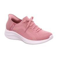 SKECHERS Sneaker Rosa Textil mit Wechselfussbett