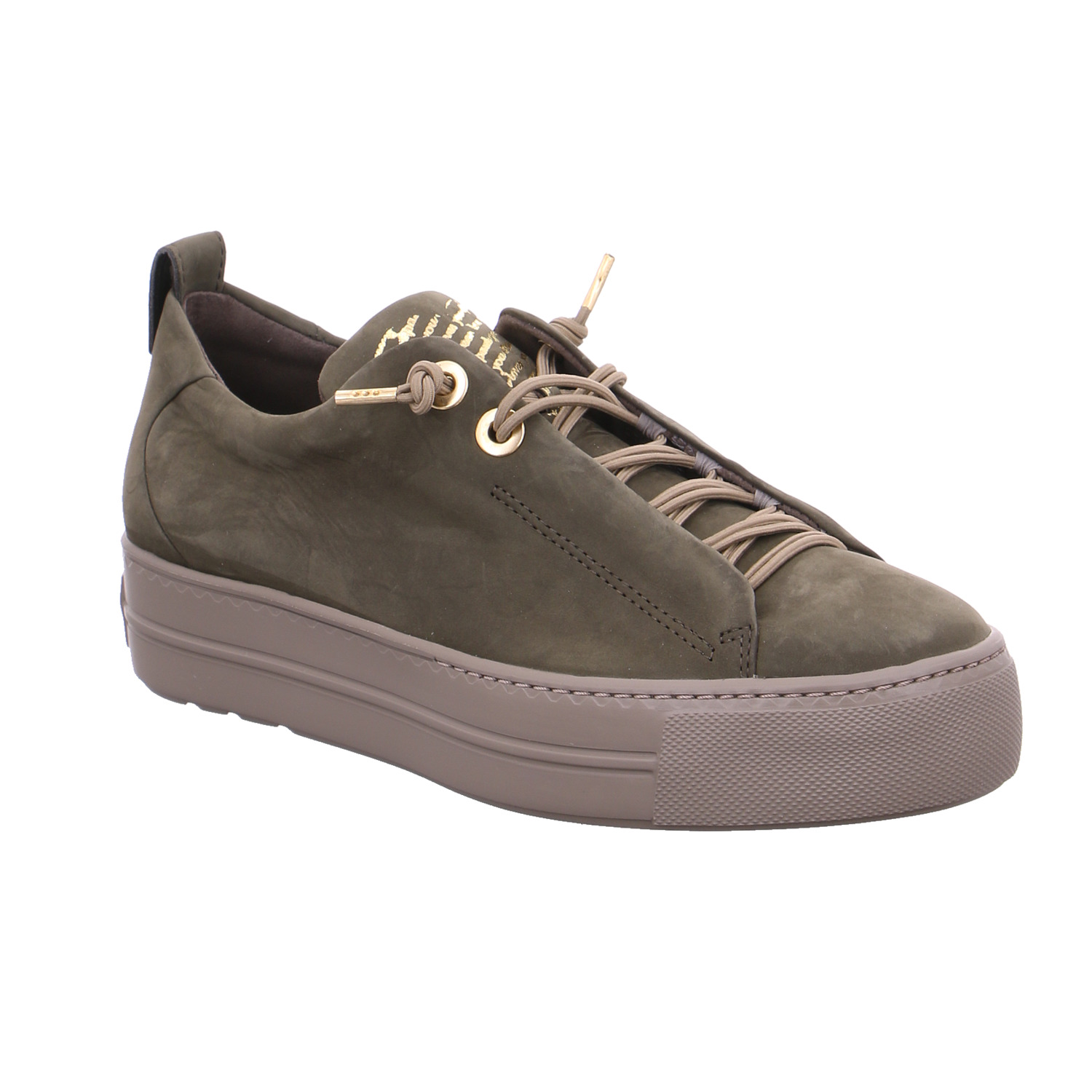 PAUL GREEN Sneaker Olive Leder PAUL GREEN Sneaker Olive Leder