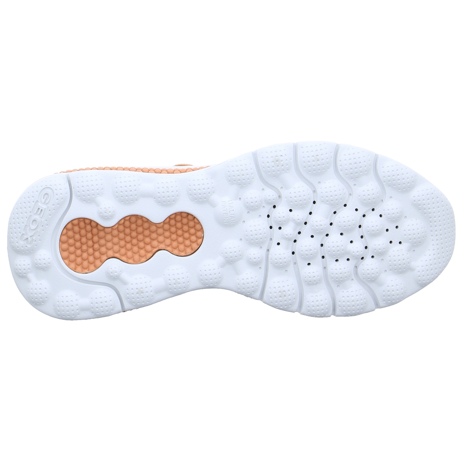 GEOX Sneaker Orange Textil