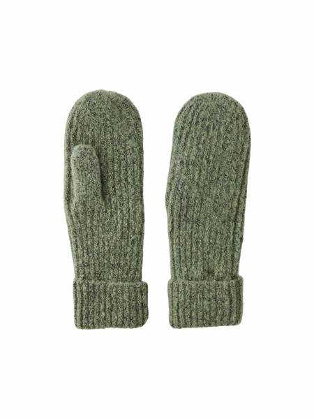 Bild 1 - PIECES Strickhandschuh Pastelgrün Textil