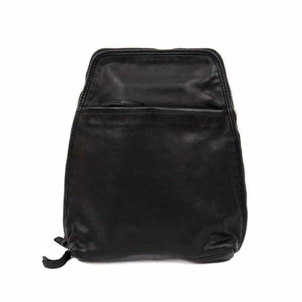 Bild 1 - BEAR DESIGN Rucksack Schwarz Leder