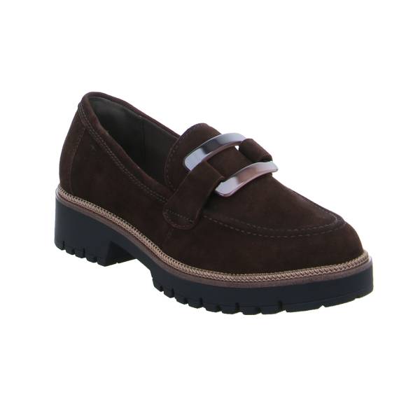 Bild 1 - TAMARIS Slipper Braun Leder
