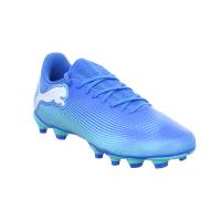 Bild 1 - PUMA Fussball Nocken Blau Lederimitat Bild 1 - PUMA Fussball Nocken Blau Lederimitat