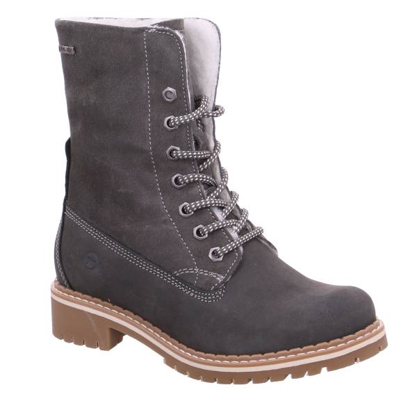 Bild 1 - TAMARIS Boot Anthrazit Leder