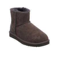 * Boot Braun Leder