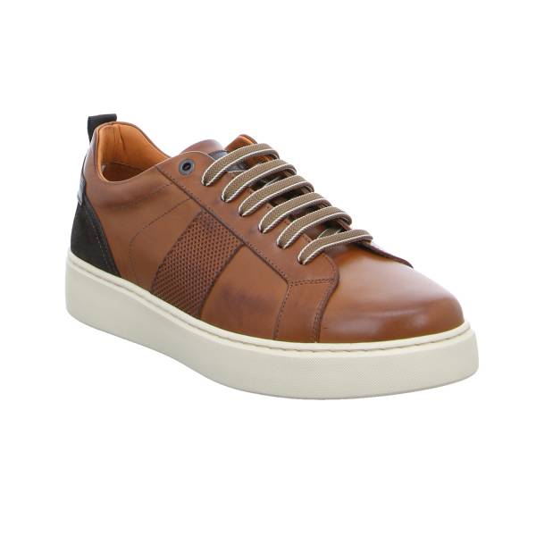 Bild 1 - EXTON Halbschuhe Sneaker Cognac Leder
