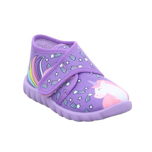Bild 1 - FISCHER Baby-Hausschuh Violette Textil Mädchen