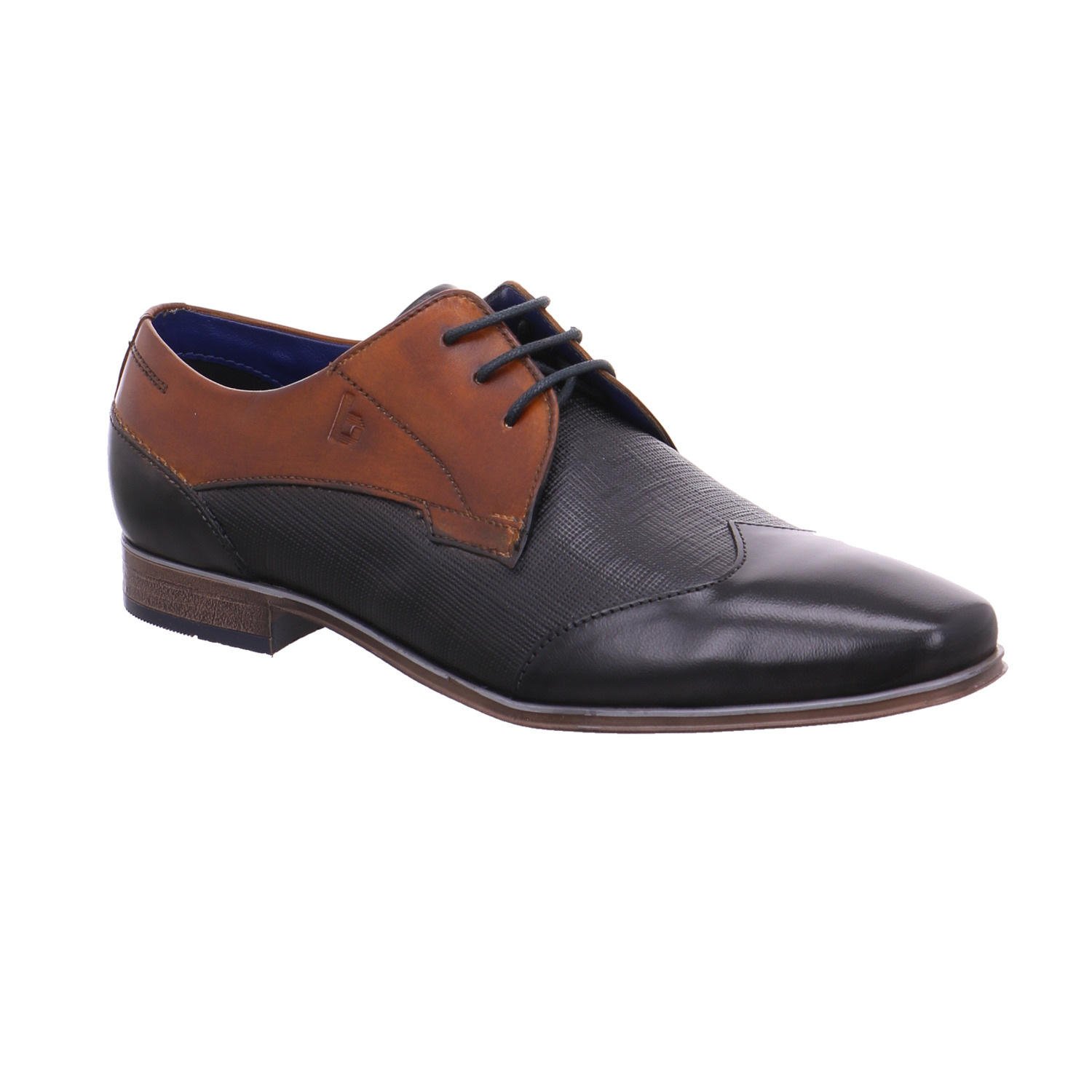 BUGATTI SHOES Halbschuh-City Grau Leder