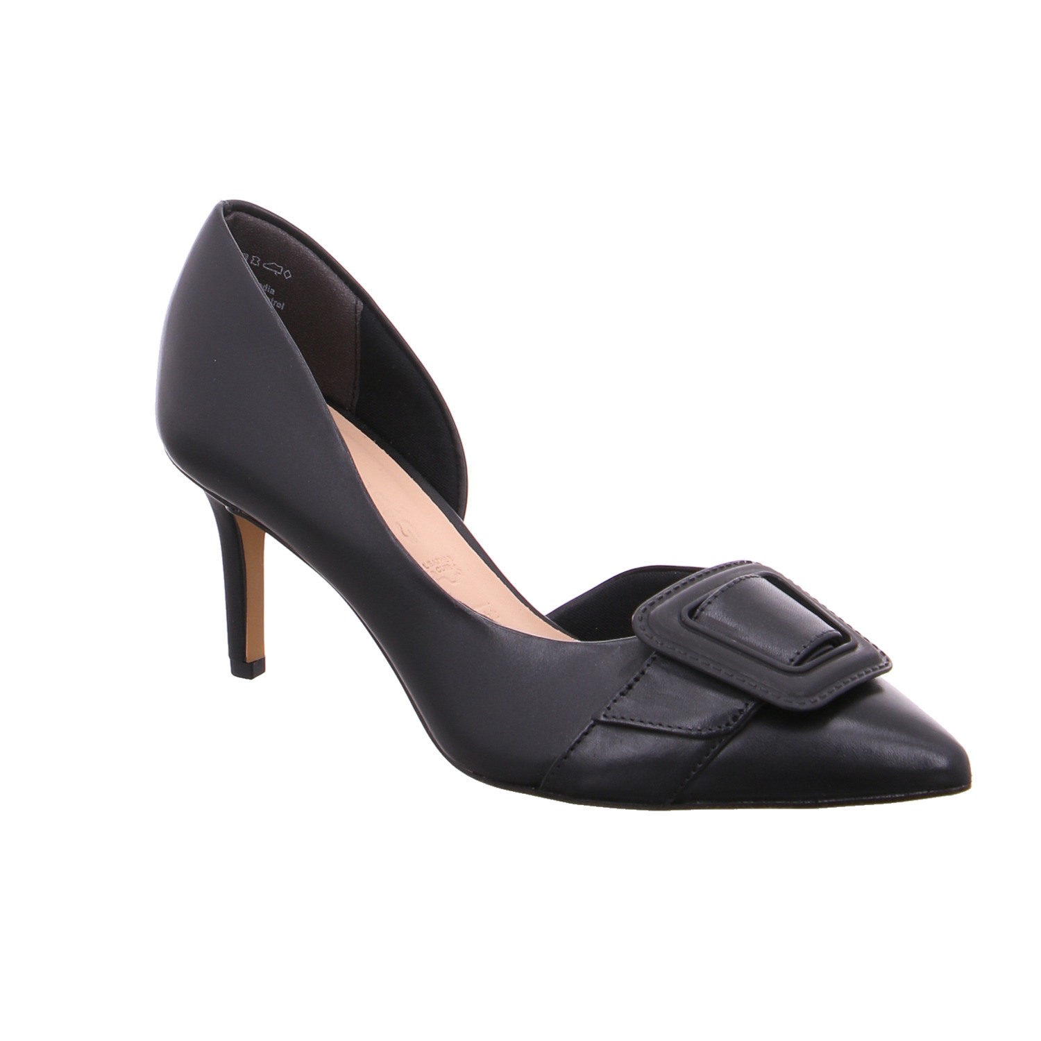 TAMARIS Pumps Schwarz Leder