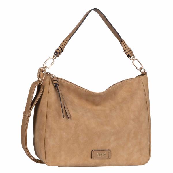 Bild 1 - GABOR Beuteltasche Beige Lederimitat Ja