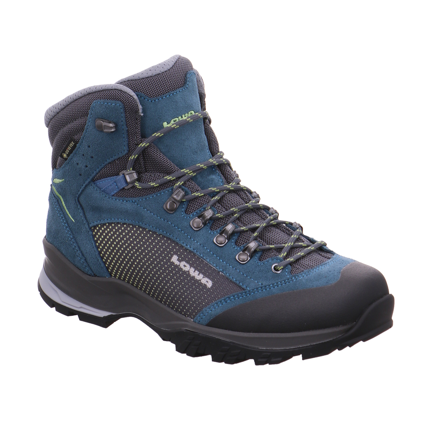 LOWA Wander- Bergschuh Damen Petrol Leder