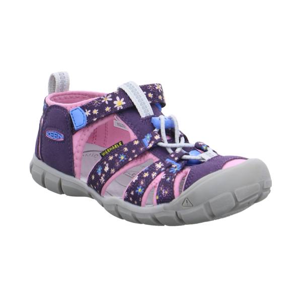 Bild 1 - KEEN Mädchen-Sandale Violette Textil Mit Zehenschutz