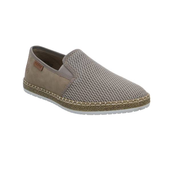 Bild 1 - RIEKER Espadrilles Grau Synthetik