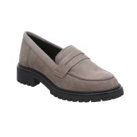 TAMARIS Slipper Taupe Leder