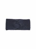PIECES Stirnband Dunkelblau Textil